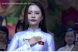 Phương Mỹ Chi tiếp tục đứng trên sân khấu “ngày hội lớn” của đất nước