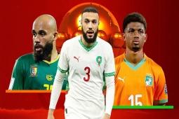 Video bóng đá Bờ Biển Ngà - Cameroon: Diallo so tài Mbeumo hấp dẫn (CAN Cup)