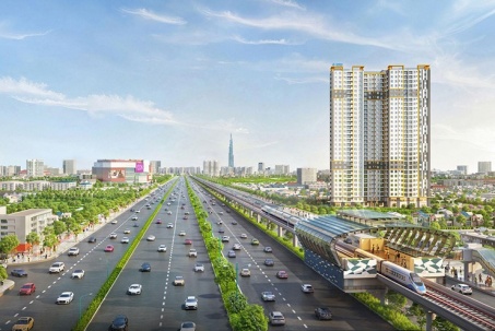 36 triệu/m2 + bàn giao full nội thất, Diamond Boulevard ngay Quốc Lộ 13 có gì?