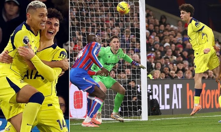 Tottenham giành chiến thắng quan trọng trước Crystal Palace để cắt chuỗi khủng hoảng