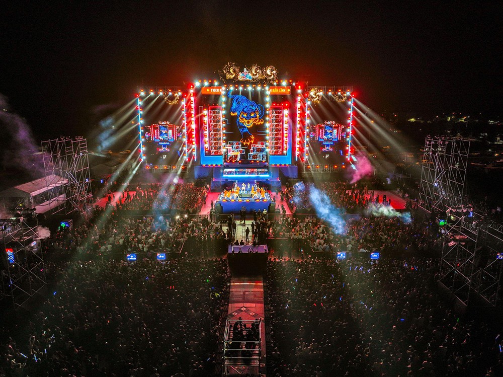 Tiger Remix 2026 khép lại chặng đầu tiên tại tỉnh Đồng Tháp (Mỹ Tho cũ), sẵn sàng bùng nổ tại phố đi bộ Nguyễn Huệ, TP.HCM vào tối 31/12 sắp tới đây
