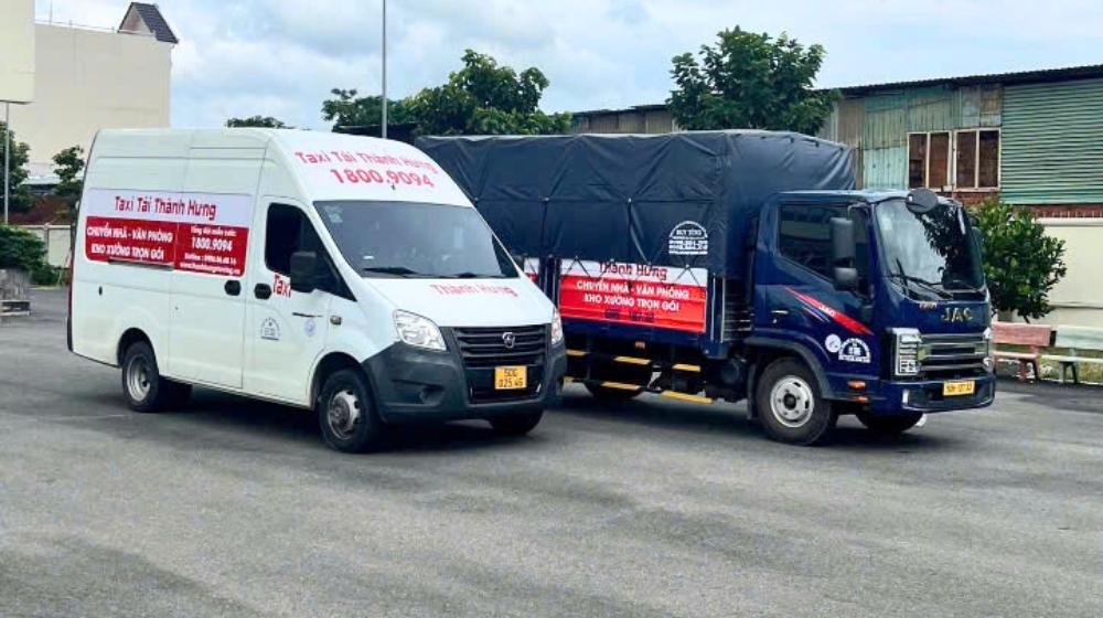 Thành Hưng sở hữu đội xe 30+ chiếc với tải trọng từ 500kg đến 10 tấn