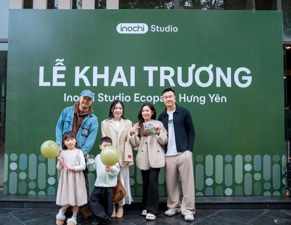 Nhiều cư dân hào hứng tham gia lễ khai trương tại Inochi Studio Ecopark (Hưng Yên)