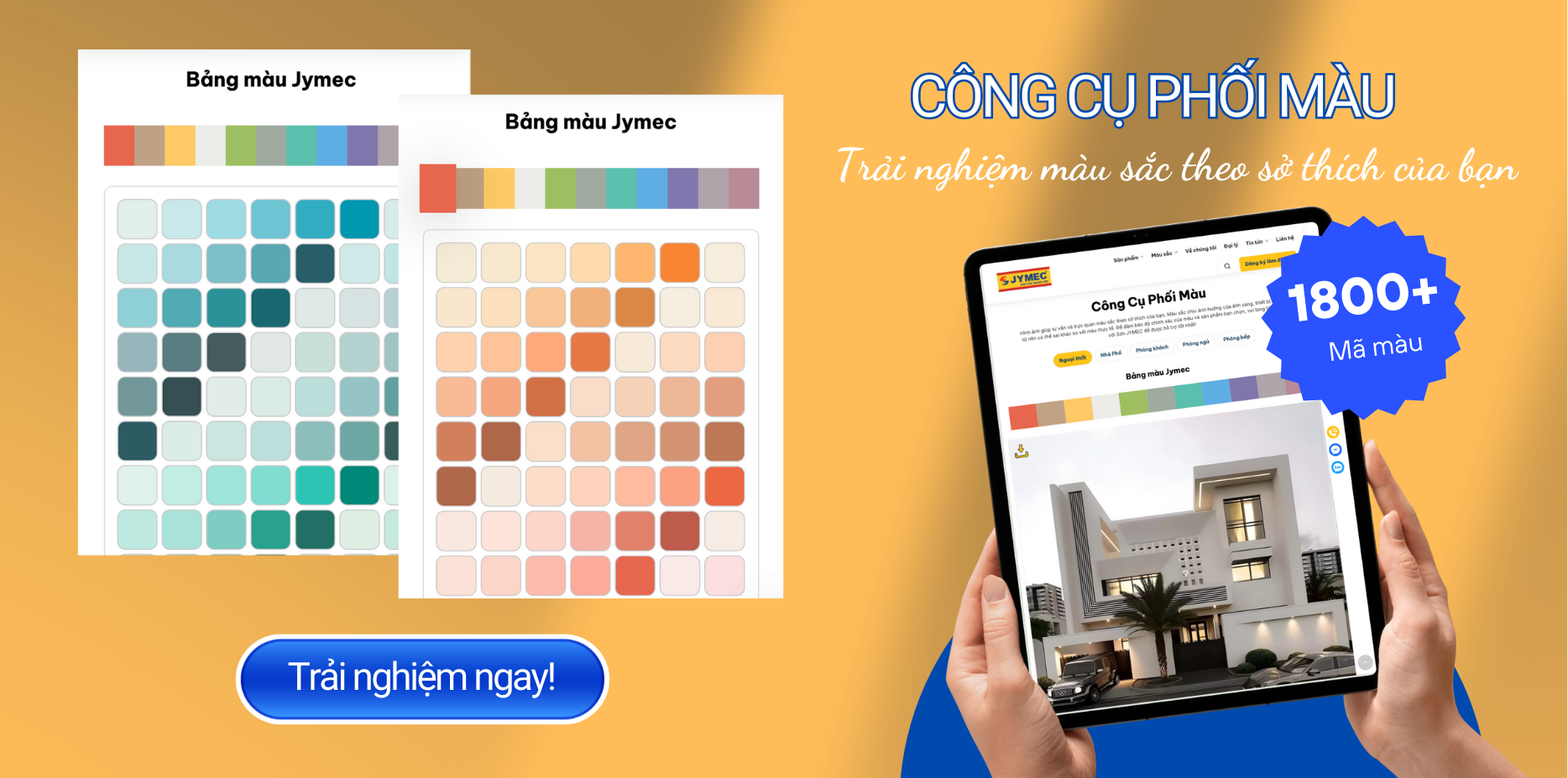 Công cụ phối màu JYMEC – Trải nghiệm chọn màu trước khi sơn - 1