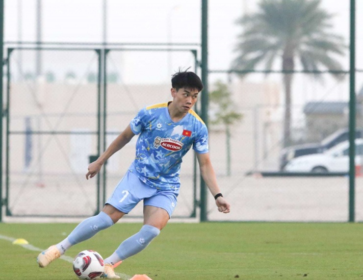 Đình Bắc và đồng đội sẽ có trận giao hữu quan trọng với U23 Syria. Ảnh: VFF