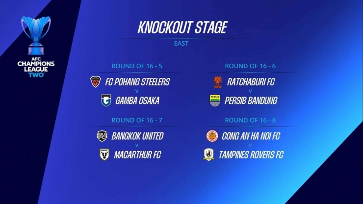 CLB CAHN đụng&nbsp;Tampines Rovers FC ở vòng&nbsp;1/8 AFC Champions League Two 2025/2026.