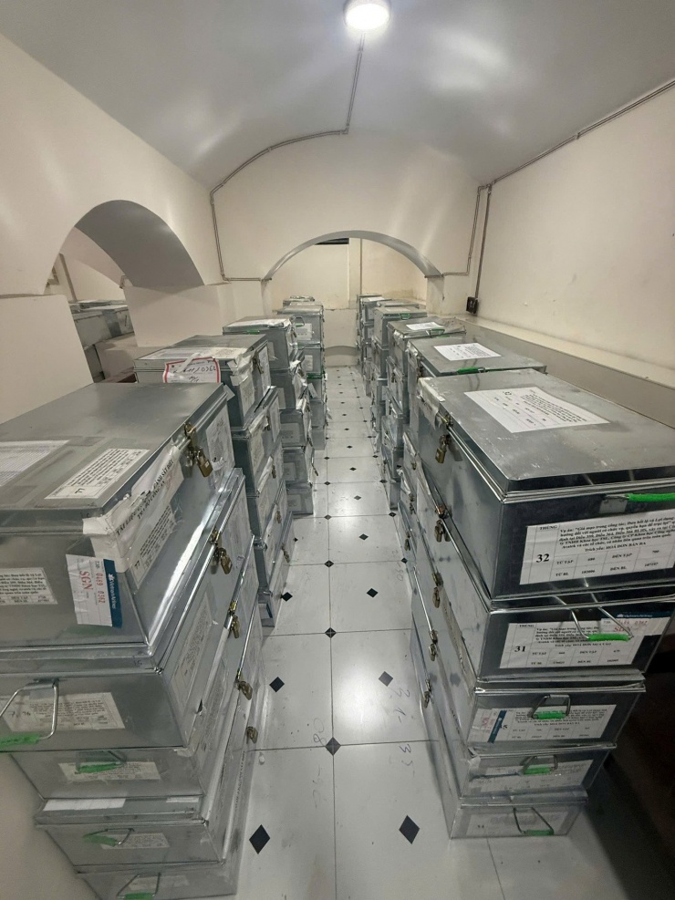 Vụ án có 1,5 triệu bút lục, đựng trong 180 thùng hồ sơ.