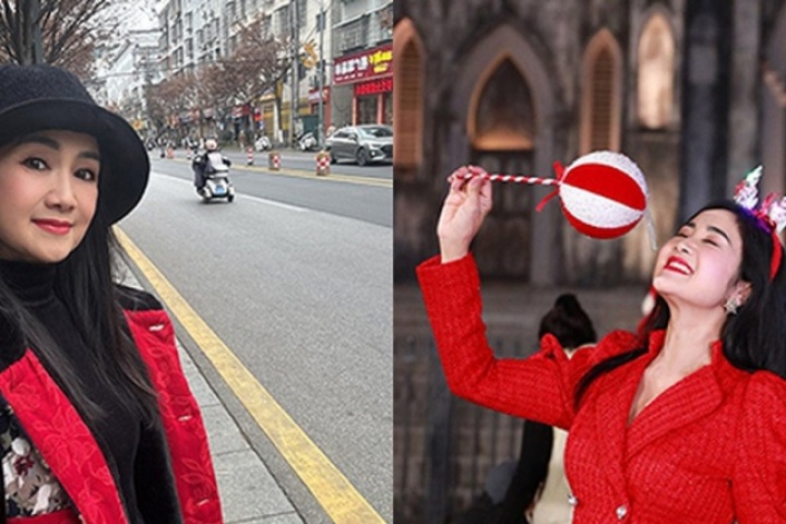 Nữ NSND quê Tuyên Quang tận hưởng không khí đón năm mới