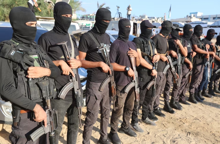 Lực lượng Hamas. (Ảnh: Reuters)