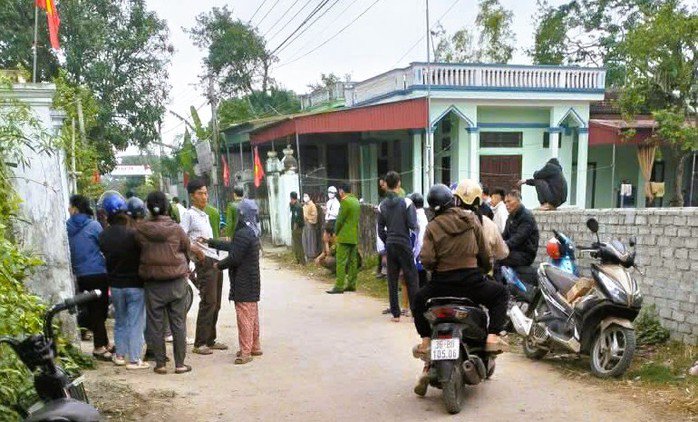 Khu vực xảy ra vụ người đàn ông chém vợ và cháu tử vong, chém chị dâu trọng thương