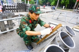 Cận cảnh các trận địa pháo hoa chào năm mới 2026 tại Hà Nội