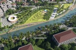 Hà Nội công bố quy hoạch chi tiết hai bên sông Tô Lịch