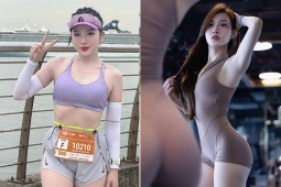 Dàn “nữ thần” thể thao dáng nóng bỏng, gây sốt các giải chạy Việt Nam năm 2025