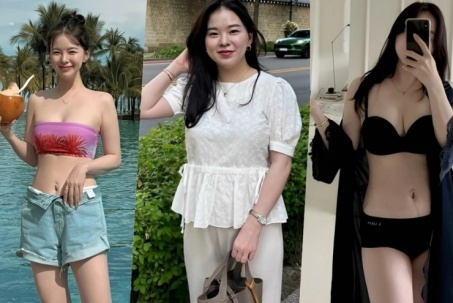 Bí quyết giảm 20 kg sau sinh của 'thiên thần nội y' Hàn Quốc