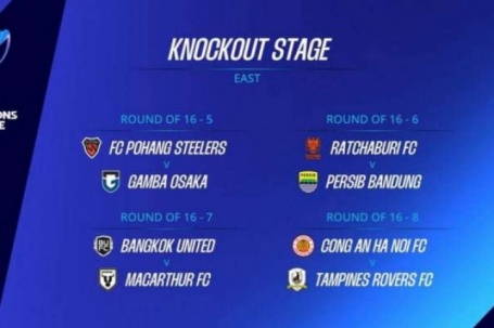 Xác định đối thủ của CLB CAHN ở vòng 1/8 AFC Champions League Two 2025/2026