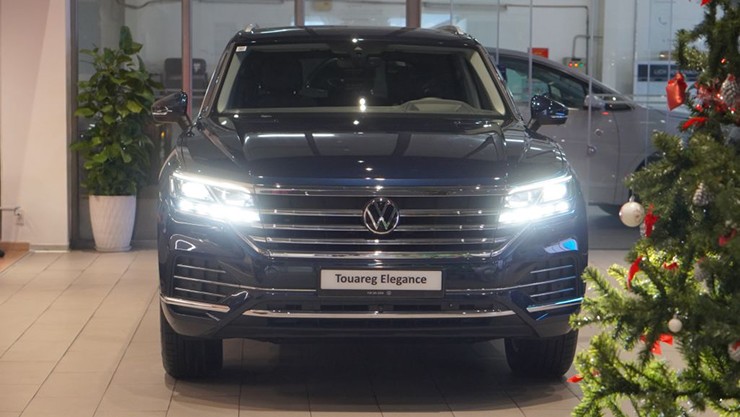 Touareg là dòng SUV cao cấp đầu bảng của Volkswagen. Ảnh: Volkswagen