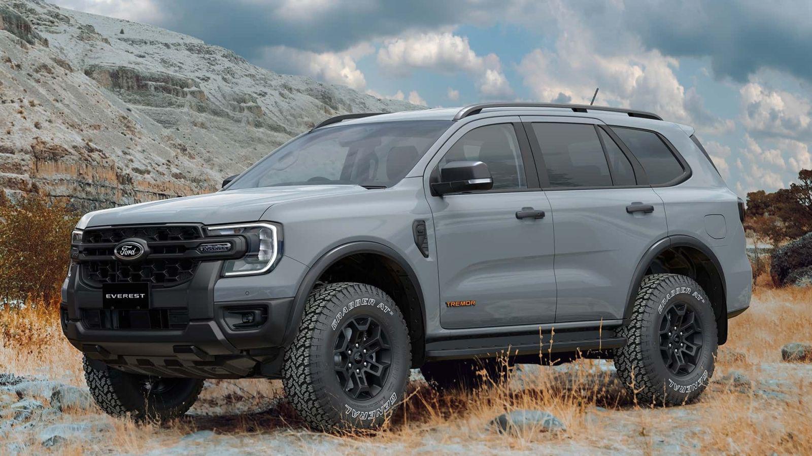 Ford Everest 2026 vừa ra mắt phiên bản Tremor tại Trung Đông.