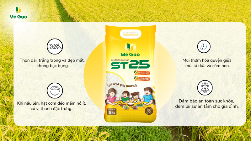 Bên cạnh đó, các chỉ tiêu chất lượng luôn được đảm bảo ở mức tốt nhất với độ ẩm dưới 14% và tỷ lệ tấm thấp (dưới 5%).