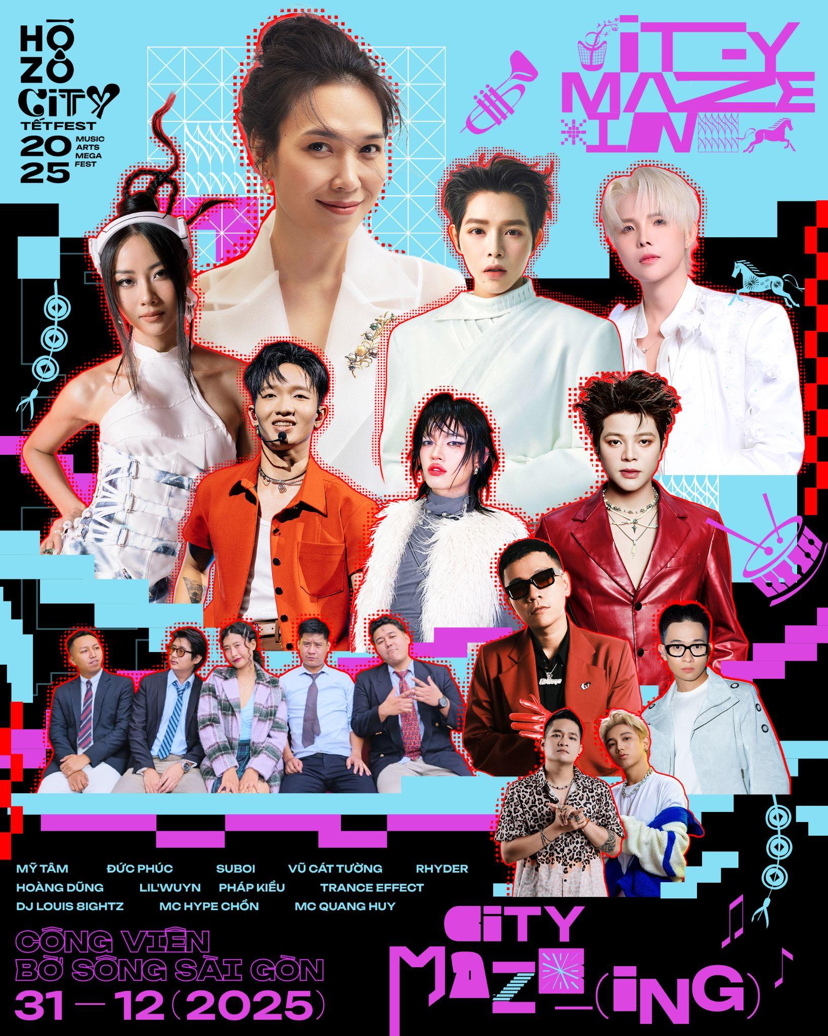 Và khi đồng hồ điểm những giây cuối cùng, dưới bầu trời rực sáng pháo hoa và laser, hàng vạn con người sẽ cùng dàn sao đình đám đếm ngược chào năm 2026, khép lại một năm rực rỡ.