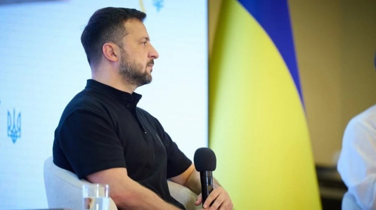 Tổng thống Volodymyr Zelensky.