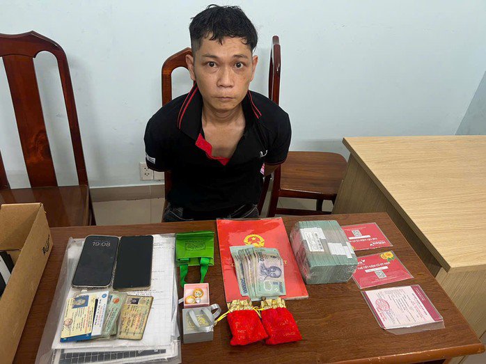 Đối tượng Được cùng tài sản trộm cắp