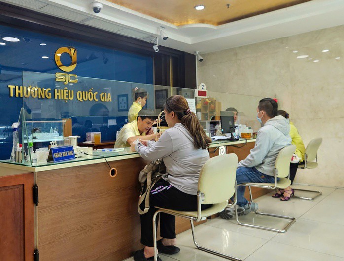 Công ty vàng SJC tạm ngưng giao dịch chiều cuối năm