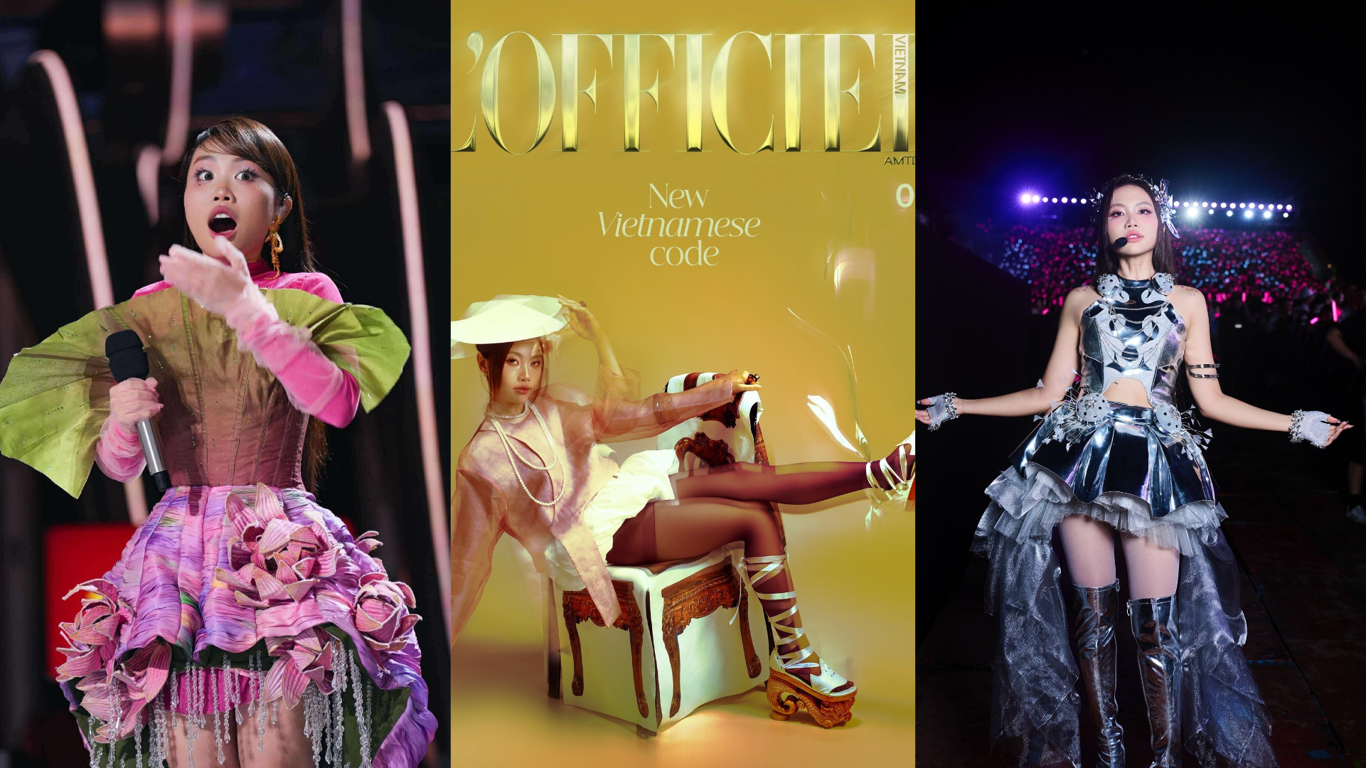 HIEUTHUHAI, Hoa hậu Thanh Thủy, Phương Mỹ Chi dẫn đầu sao Gen Z mặc đẹp 2025 - 1