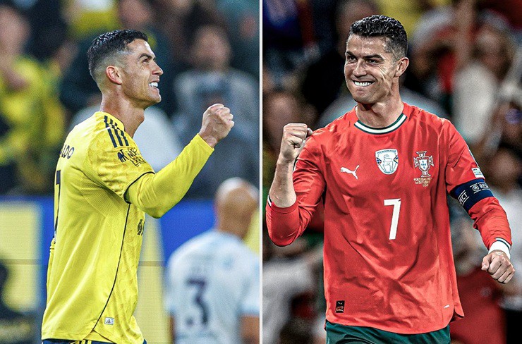 Ronaldo khép lại&nbsp;năm 2025 với 41 bàn thắng cho câu lạc bộ và đội tuyển quốc gia