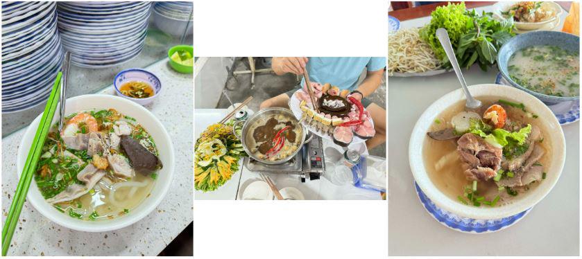 Một số món ngon mà nàng dâu Hưng Yên có dịp trải nghiệm trong chuyến đi miền Tây