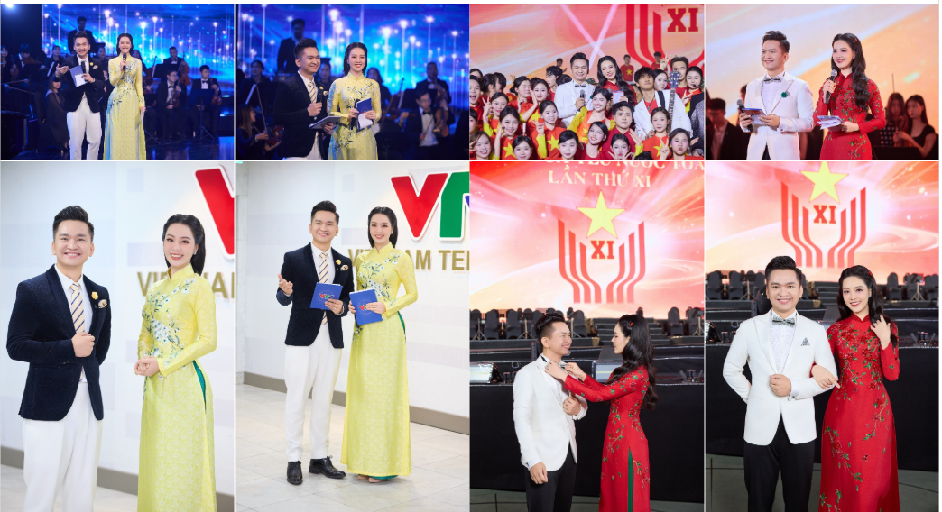 Á hậu Thụy Vân, MC Hạnh Phúc đồng hành trong ba chương trình liên tiếp những ngày cuối năm.