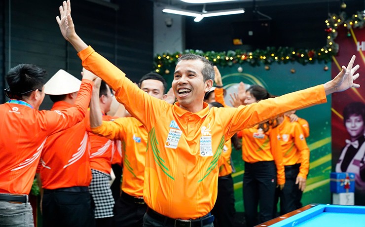 Giải bi-a có thể thức lạ nhất Việt Nam, Quyết Chiến & đồng đội vô địch kịch tính - 1