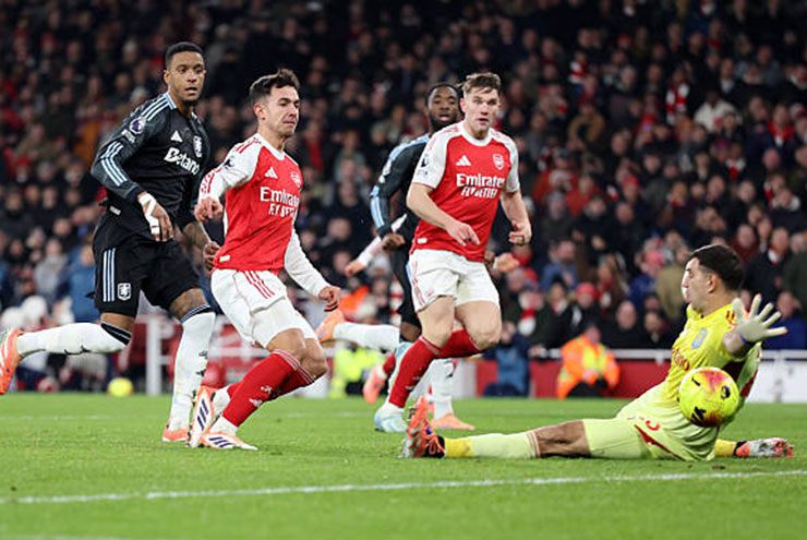 Arsenal đã nắm chắc vị trí đầu bảng khi năm 2025 kết thúc