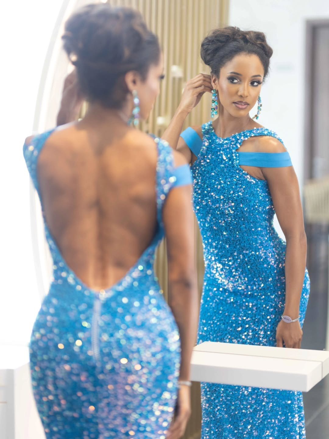 Gabriella Henry đã cập nhật tình hình sau tai nạn ở Hoa hậu Hoàn vũ 2025.