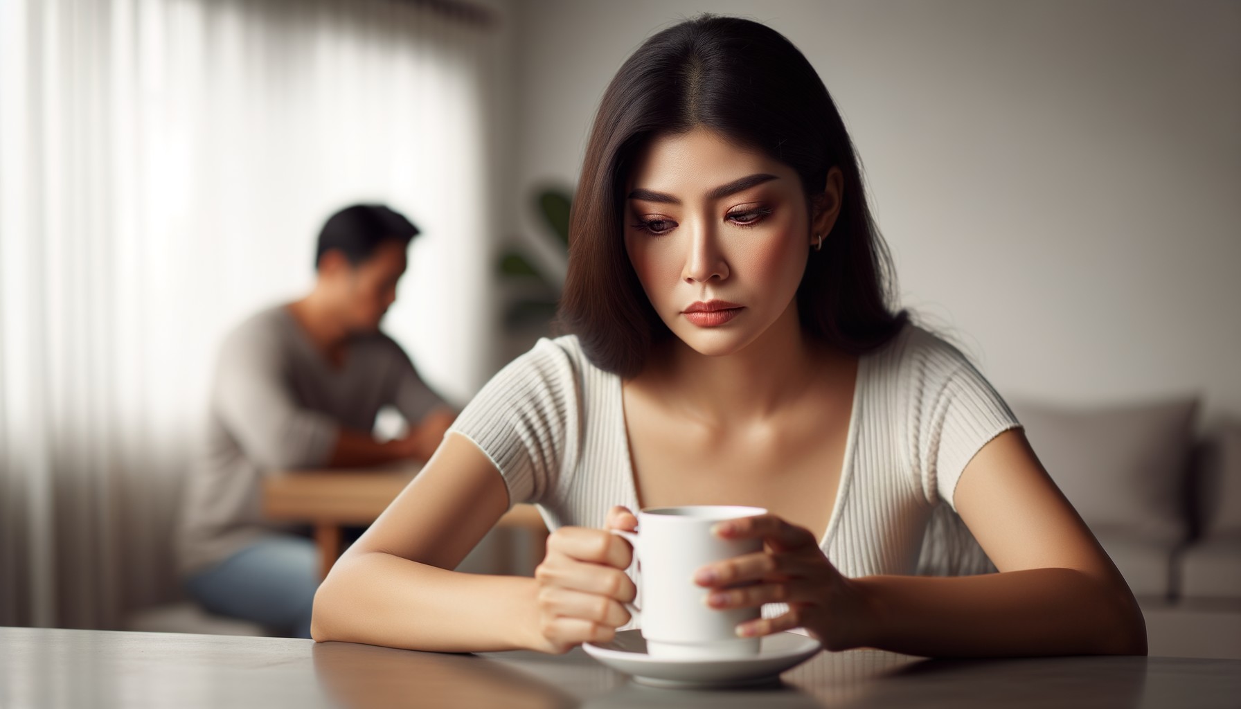 Chồng thân mật bên gái trẻ chỉ hơn con tôi vài tuổi - 1