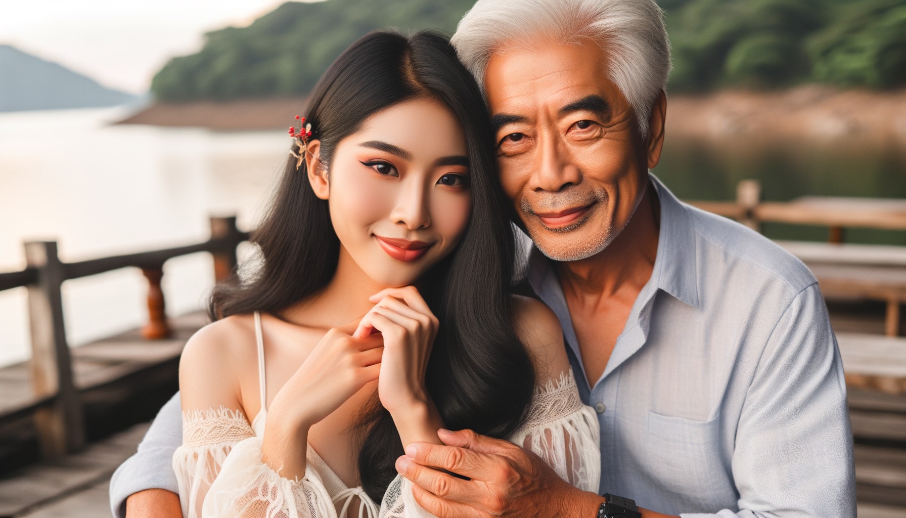 Dẫu biết mối quan hệ này “không nên”, ông H. vẫn bị cuốn vào như con thiêu thân (Ảnh minh họa AI)