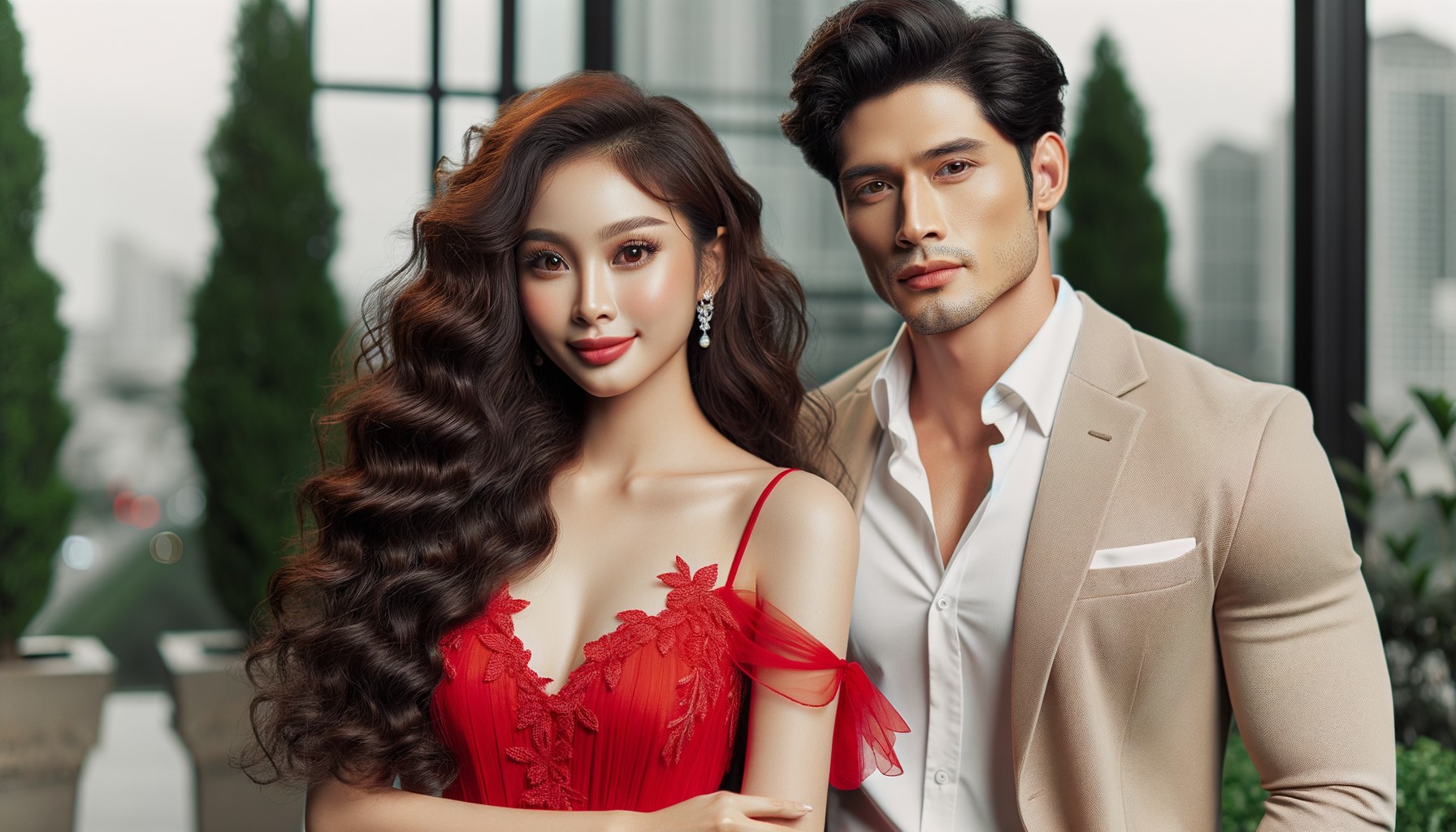 Anh bảo tôi xứng đáng được hạnh phúc, rằng anh sẽ là người bù đắp (Ảnh minh họa AI)