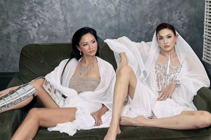 Ảnh sao 1/10: H'Hen Niê, Võ Hoàng Yến vượt ngập quay show
