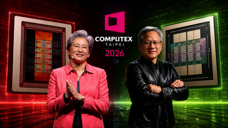 CEO AMD Lisa Su (trái) và CEO Nvidia Jensen Huang. Ảnh: Wccftech
