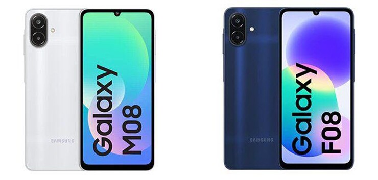 Galaxy M08 và F08 được thiết kế cho phân khúc giá rẻ.