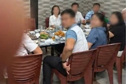 Thông tin mới vụ bí thư xã bị phản ánh ‘tụ tập ăn uống, sử dụng rượu bia trong giờ hành chính