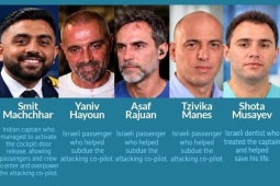 Tổng thống Israel vinh danh bốn người hùng ngăn thảm họa trên máy bay Flydubai