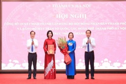 Hà Nội công bố quyết định lập 2 đảng bộ và chỉ định nhân sự lãnh đạo