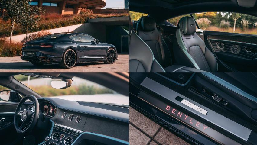 Bản Trái đất dựa trên chiếc Continental GT S coupe và được hoàn thiện trong màu Xanh Nebula Blue.