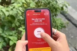 Bấm nút SOS trên iHanoi, kết nối công an trong 3 giây