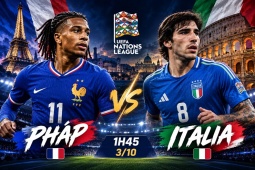 Trực tiếp bóng đá Pháp - Italia: Phép thử lớn cho Zidane (Nations League)