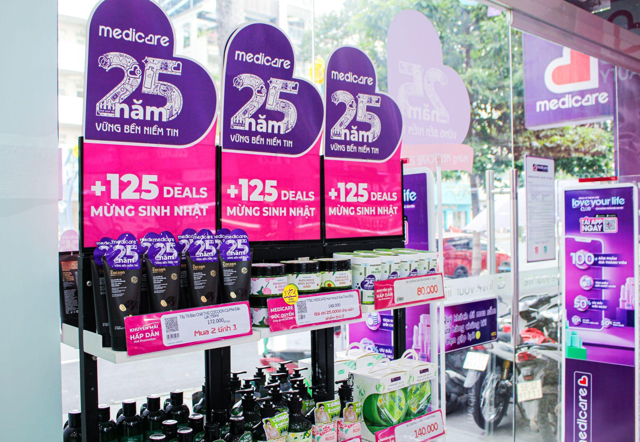 Những điểm nhấn mang dấu ấn 25 năm trong không gian cửa hàng MEDiCARE