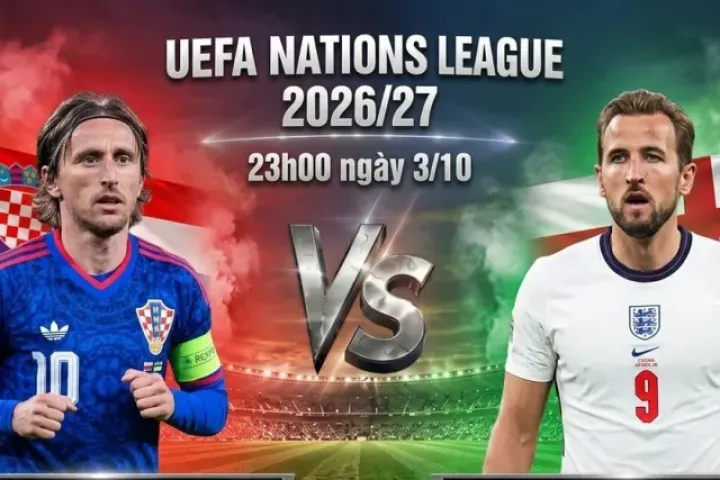 Nhận định Croatia vs Anh, 23h00 ngày 3/10: Chiến thắng thứ tư cho Tam sư