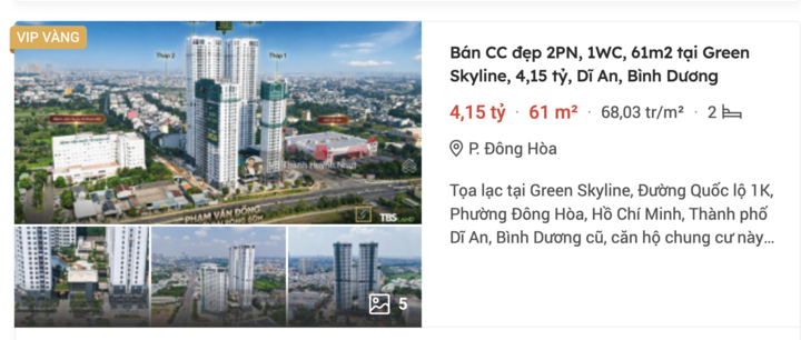 Nghịch lý nhà đất rẻ hơn căn hộ chung cư ở TP.HCM - 1