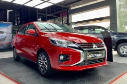 Giá xe Mitsubishi Attrage lăn bánh tháng 10/2026, ưu đãi 100% lệ phí trước bạ