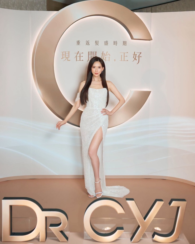 Lâm Chí Linh tại sự kiện hôm 29/9. Ảnh: Facebook Chiling Lin